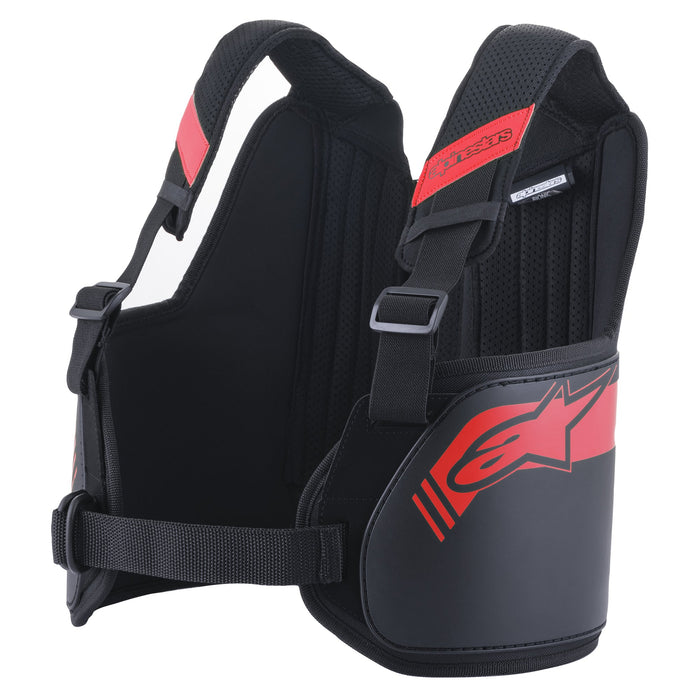 ALPINESTARS YOUTH BIONIC AIR RIB PROTECTOR BLACK/RED O/S (6547013-13-O/S)