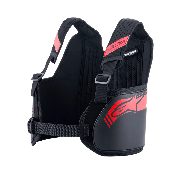 ALPINESTARS YOUTH BIONIC RIB SUPPORT - BLACK RED - OS (6547013-13-OS)