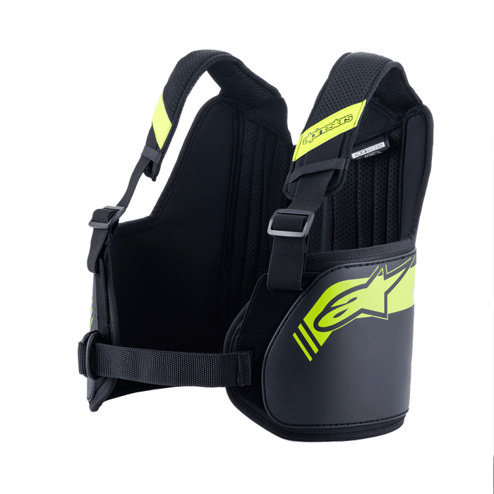 ALPINESTARS YOUTH BIONIC RIB SUPPORT - BLACK YELLOW FLUO - OS (6547013-155-OS)
