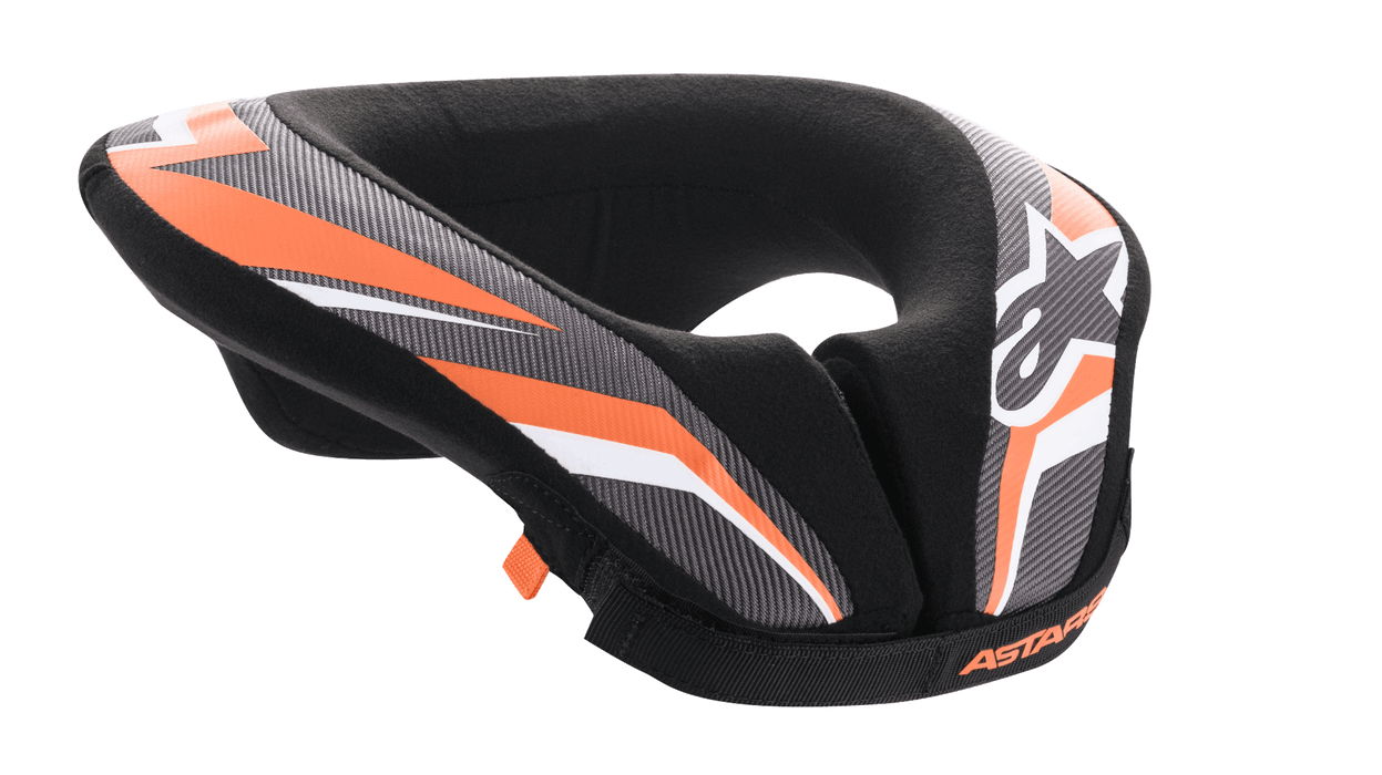 ALPINESTARS SEQUENCE YOUTH NECK ROLL - BLACK ANTHRACITE ORANGE - L/XL (6741018-148-L/XL)
