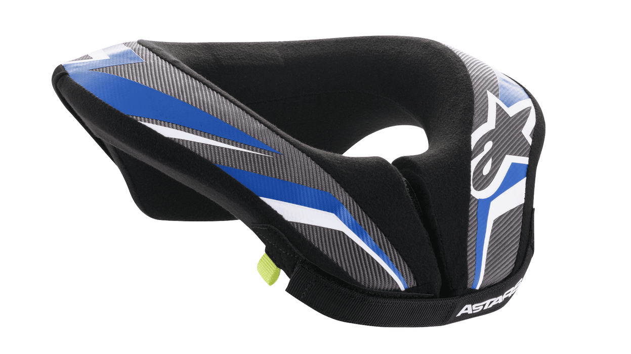ALPINESTARS SEQUENCE YOUTH NECK ROLL - BLACK ANTHRACITE BLUE - L/XL (6741018-177-L/XL)