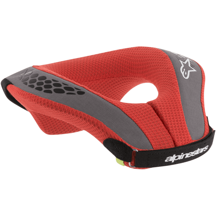 ALPINESTARS SEQUENCE YOUTH NECK ROLL - BLACK/RED - L/XL (6741018-13-L/XL)