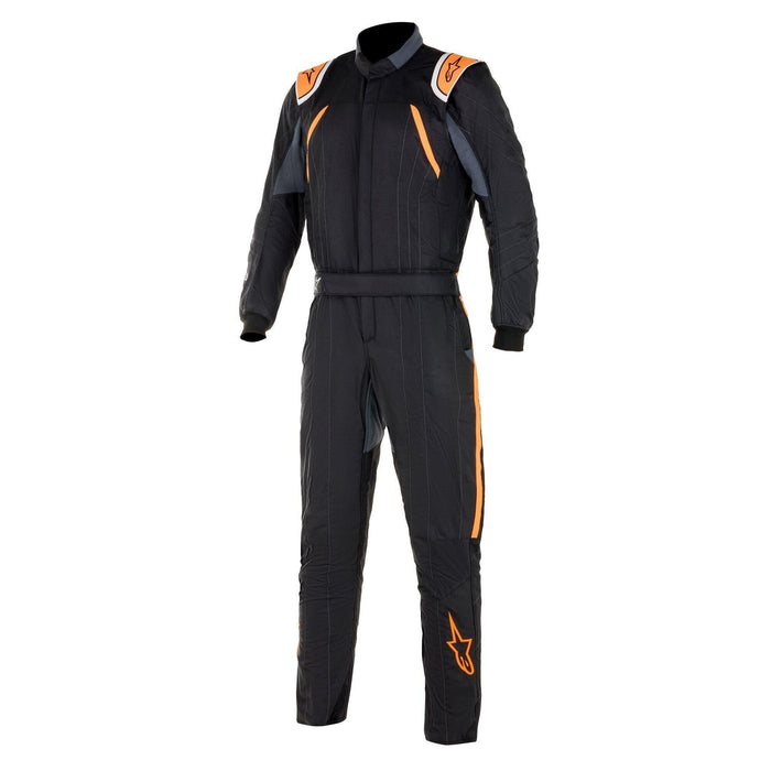 ALPINESTARS GP PRO COMP SUIT BOOTCUT - BLACK ONG FLUO - 58 (3352119-156-58)