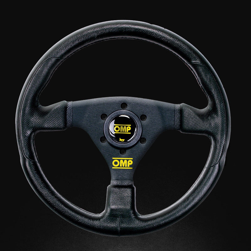 OMP STEERING WHEEL RACING GP BLACK/BLACK (OD0-1981-071)