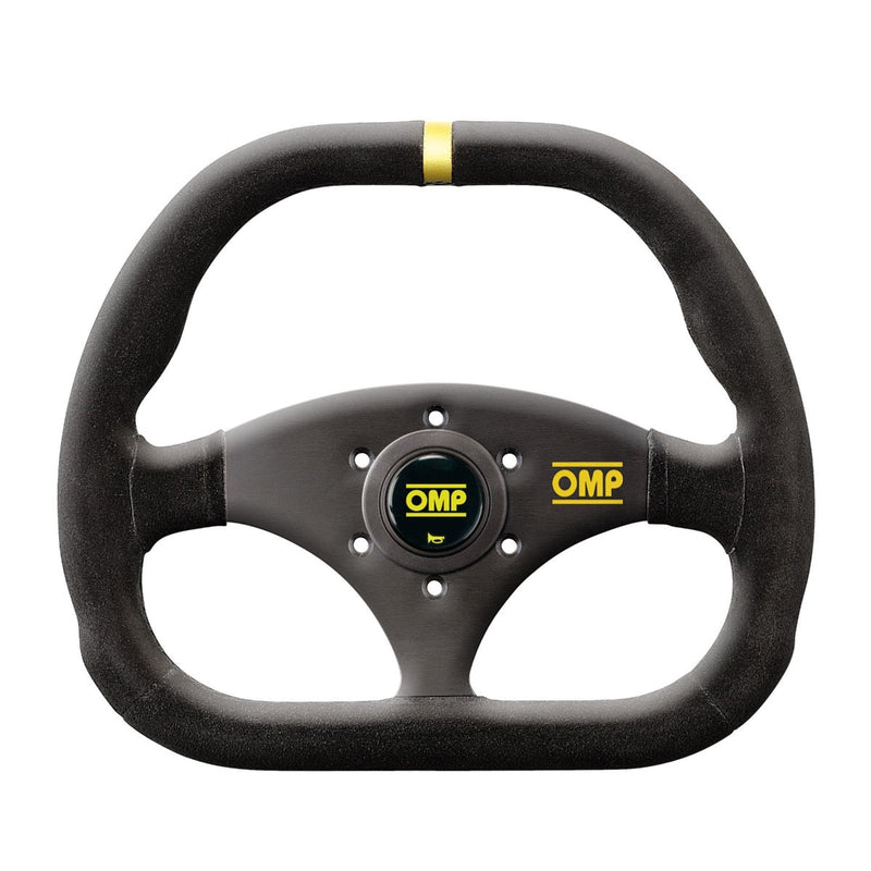 OMP STEERING WHEEL KUBIC BLACK/BLACK (OD0-1985-071)