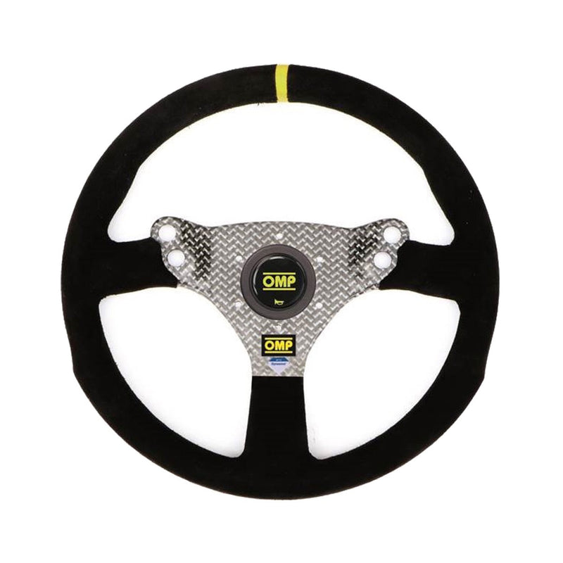 OMP 320 HYBRID S FLAT STEERING WHEEL BLACK (OD0-2048-071)