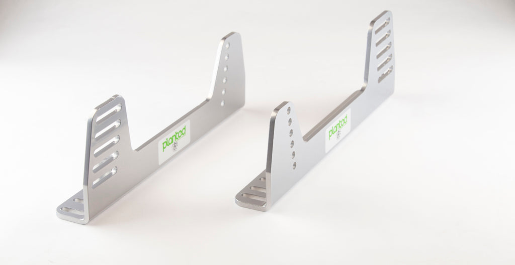 Planted Aluminum 90 Degree Universal Side Mount- Grey