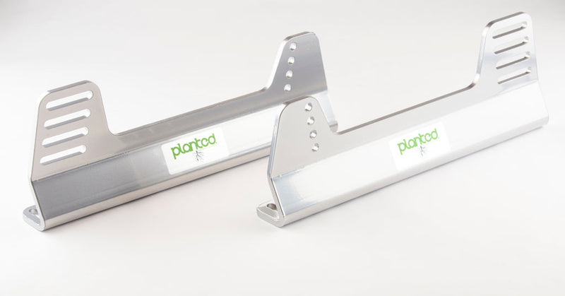 Planted Aluminum Offset Universal Side Mount- Grey
