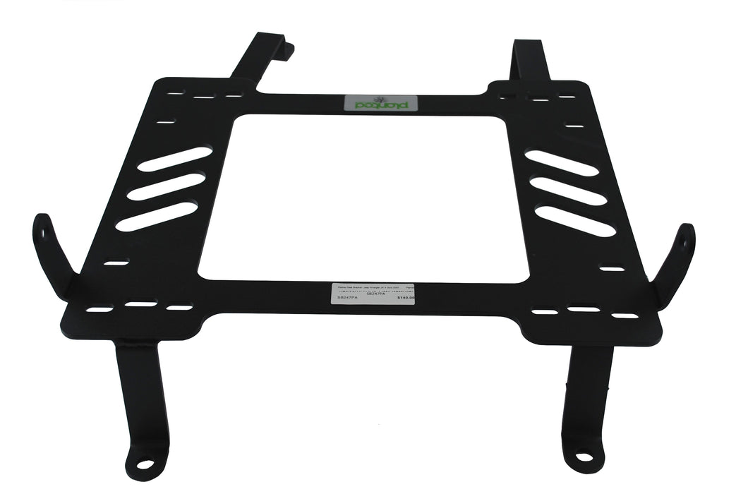 COBRA- Planted Seat Bracket- Jeep Wrangler JK 4 Door (2007-2018) LOW - Passenger / Right *Mounts to floor not pedestal