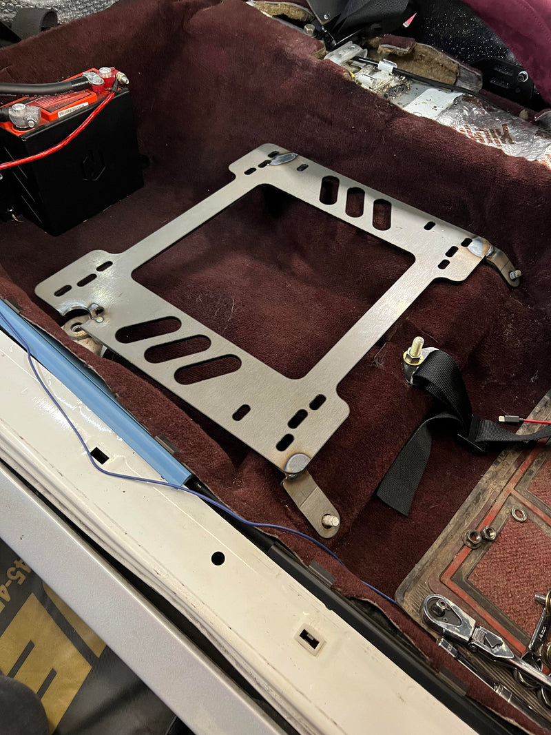 COBRA- Planted Seat Bracket- Mitsubishi Starion (1983-1989) - Passenger / Right