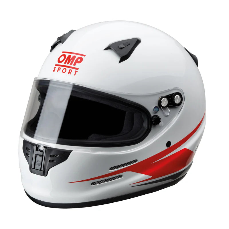 OMP SPORT OS 70 HELMET WHITE S (SC791E020S)