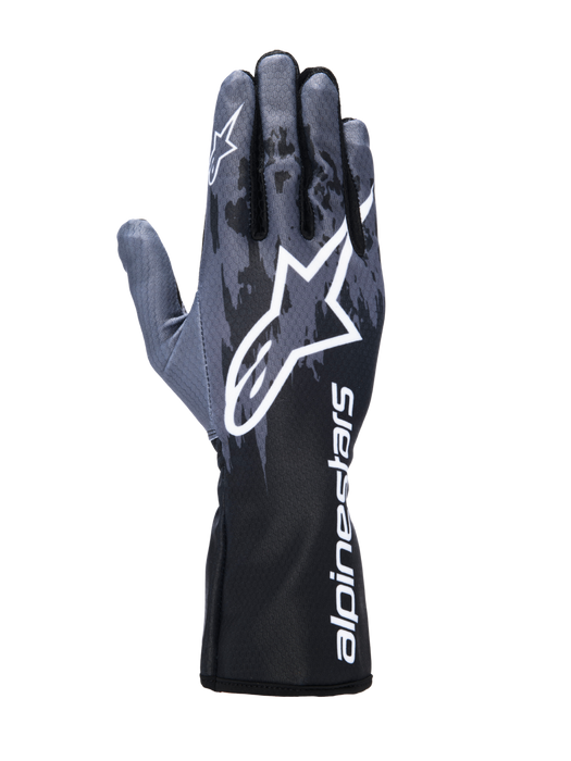 ALPINESTARS TECH-1 K V3 GLOVES - BLACK ANTHRACITE - S (3551724-104-S)