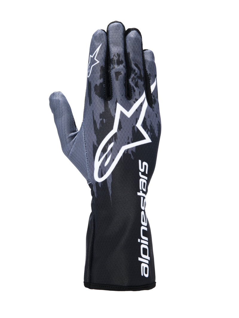 ALPINESTARS TECH-1 K V3 GLOVES - BLACK ANTHRACITE - M (3551724-104-M)