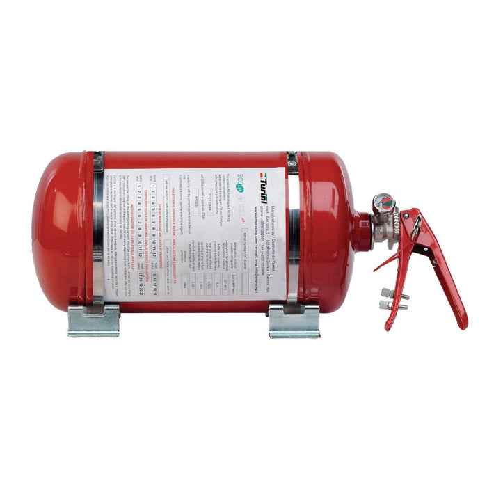OMP SPORT EXTINGUISHING SYSTEM MECHANICALLY ACTIVATED, 4.25 LT, STEEL BOTTLE. - OLD PART NUMBER CA/372 (CA0-0372-A01)