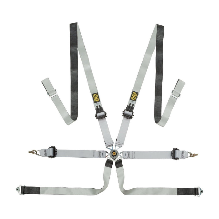 OMP ONE-D 2 PULL UP HARNESS GREY - OLD PART NUMBER DA0102CHSL076 (DA0-0102-A03-076)