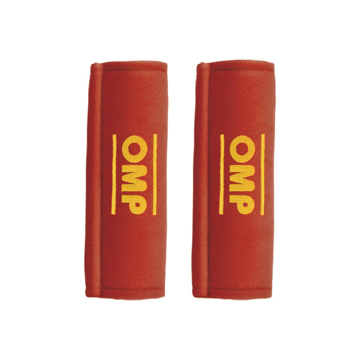 OMP PAIR BELT PADS RED - OLD PART NUMBER DB/450/R (DB0-0450-A01-061)