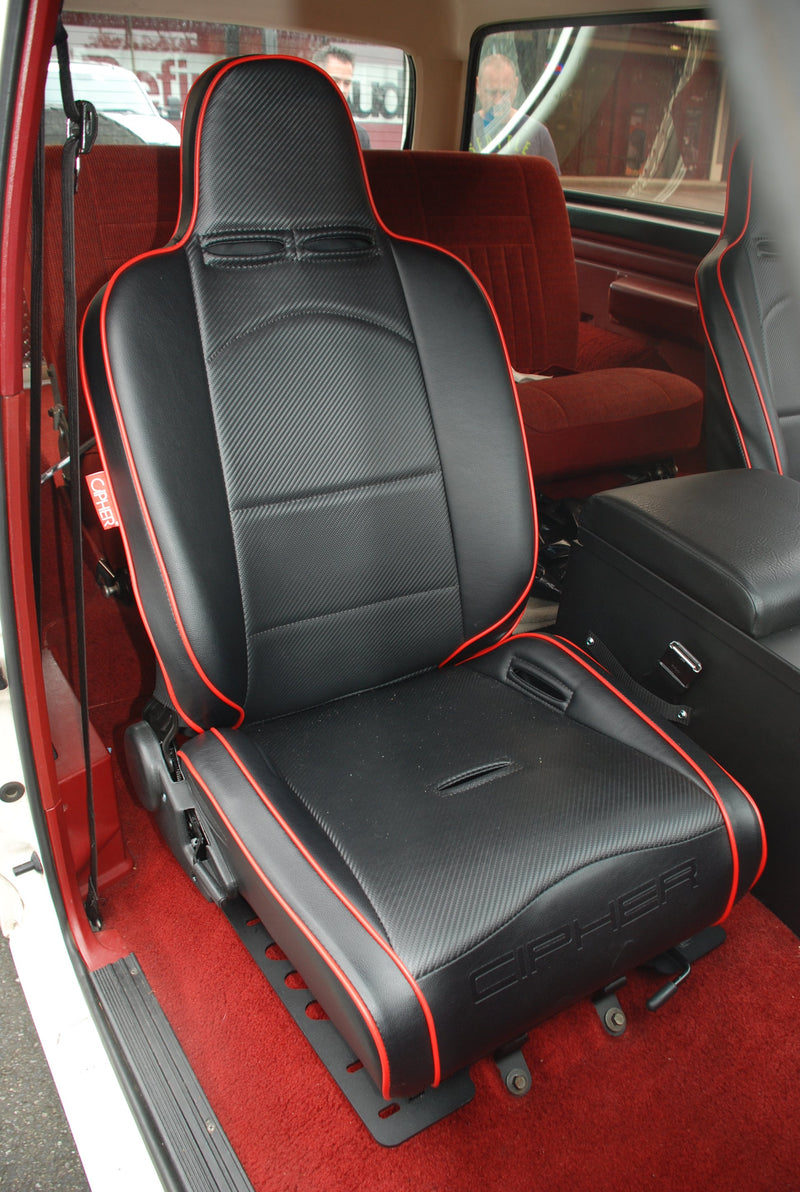COBRA- Planted Seat Bracket- Ford Bronco [Third Generation Excluding Bench Seat Models] (1980-1986) - Driver / Left