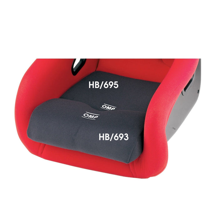 OMP SEAT CUSHION BLACK - OLD PART NUMBER HB/695/N (HB0-0695-071)