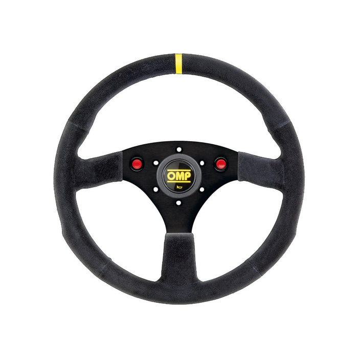 OMP 320 ALU SP STEERING WHEEL BLACK - OLD PART NUMBER OD/2042F/N (OD0-2042-A02-071)