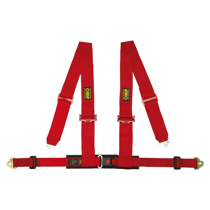 OMP 4 POINT HARNESS RED (OLD PART NUMBER DA508061) (DA0-0508-A01-061)