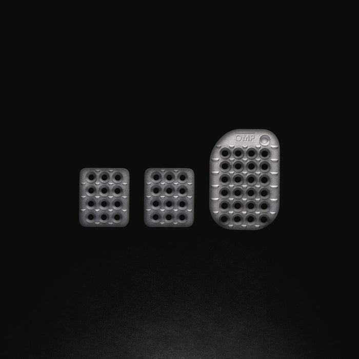 OMP ALUMINIUM PEDAL SET - OLD PART NUMBER OA/1863 (OA0-1863)
