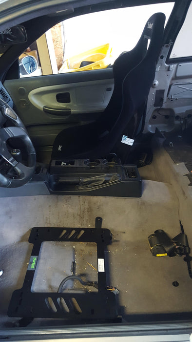 COBRA- Planted Seat Bracket- BMW 3 Series Coupe [E36 Chassis] (1992-1999) - Driver / Left