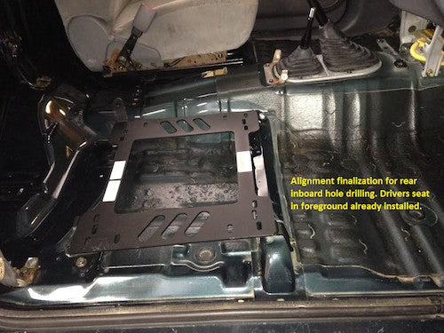 COBRA- Planted Seat Bracket- Toyota Tacoma [Excluding Bench Seat Models] (1995.5-2004) - Passenger / Right